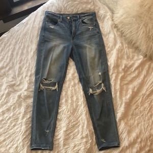 american eagle mom jeans